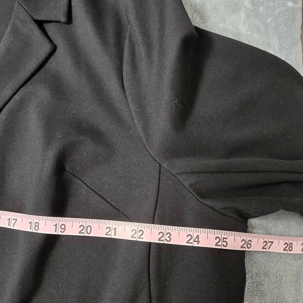 Torrid Black Long Jacket Womens Plus Size 4X Capsule Wardrobe Minimalist - Picture 7 of 14
